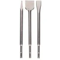 BOSCH Flachmeißel Meißel-Set SDS plus, 3-teilig 2607019457