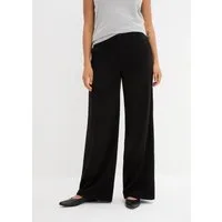 bonprix Marlene-Hose weit geschnitten, Loose fit Passform, High-Waist-Bequembund