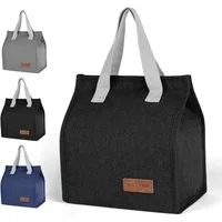 FELIXLEO Einkaufsbeutel Lunchbag Isoliertasche Faltbar Thermotasche für Arbeit Reise Schule