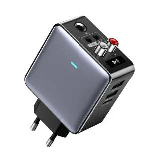 OMS-H6 bluetooth 5.3 Audio Transmitter Receiver 3.5mm AUX/RCA/U-Disk/TF/USB/6.5mm MIC Karaoke HIFI Stereo EQ Wireless Ad