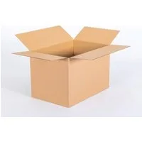 DM-Handel Versandkarton Faltkarton 600x400x400 mm C530 g/m² 1-Wellig FEFCO 0201 Braun, Verpackung Standardkarton für Amazon, DHL