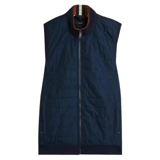Ted Baker Atho Steppweste In Marineblau, Reguläre Passform