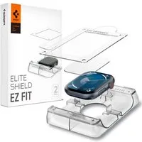 Spigen Displayschutzfolie 2x Panzerfolie für Apple Watch 11/10 Alternative Panzerglas Folie für 42mm, 2er Set, Kratzfestes EPU‑Material, Blasenfreie Montage, Edge‑to‑Edge Schutz