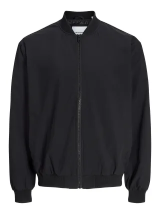 JACK&JONES - JJECHARGE BOMBER JACKET NOOS Black - Gr. - XL