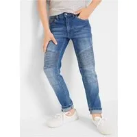 bonprix Skinny-fit-Jeans Skinny fit Passform, verstellbarer Bund, dehnbares Material