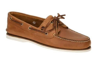 Timberland Classic Boat Herrenschuhe 0A43V9 877 Braun Apricot Buff Mokassin B...