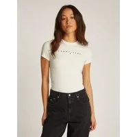 Tommy Jeans Curve T-Shirt TJW SLIM LINEAR TEE EXT in Große Größen