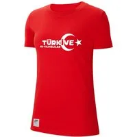 Nike T-Shirt Nike Performance TFF T-Shirt Damen Kurzarm-Shirts Baumwolle
