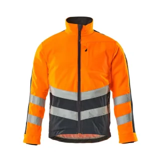 MASCOT Sheffield Fleecejacke SAFE SUPREME Hi-vis Orange / Schwarzblau 4XL - 15503-259-14010-4XL