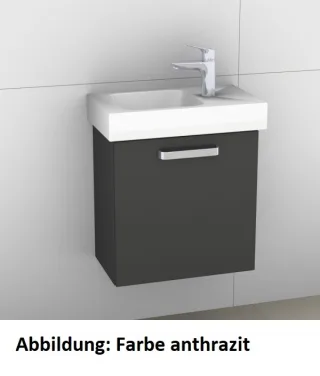 Artiqua 413 Waschtischunterschrank für Icon 124053, 124153, Sangallo Grau quer, 413-WUT-K79-R-7154-4 413-WUT-K79-R-7154-432