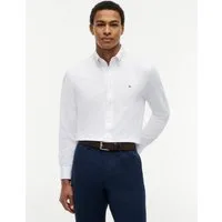 Tommy Hilfiger Langarmhemd PERFORMANCE PIQUE OXFORD Regular Fit Peformance Pique Oxford Casual
