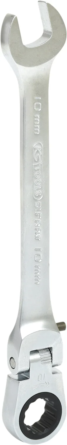 KS Tools GEARplus Gelenk-Ratschenringmaulschlüssel feststellbar - 503.4810