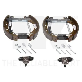 NK Bremsbackensatz hinten Audi 80 Seat Arosa VW Golf Lupo Vento