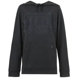 Puma x Rihanna Fenty Fleece Off-Shoulder Damen Hoodie Schwarz