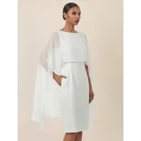 Apart Brautkleid mit Cape-Effekt