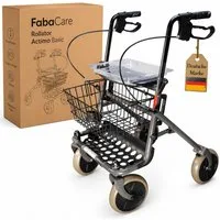 FabaCare Rollator Standardrollator Gehwagen für Senioren FabaCare Actimo Basic