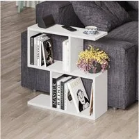 Decortie Beistelltisch Homemania, Modern Seite Ende Beistelltisch, Couchtisch, 60 x 19,5 x 60 cm