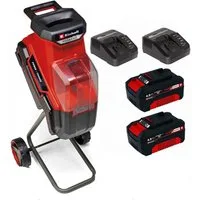 Einhell Messerhäcksler Messerhäcksler REDAXXO 36/25 2 x Akku 4.0 Ah 18V, 2 x Ladegerät, 36V