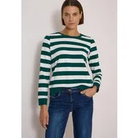 CECIL Sweatshirt im angenehmen Materialmix