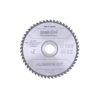 Metabo Sägeblatt aluminium cut - professional FZ / TZ 5°neg - 628296000