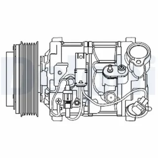 Delphi Klimakompressor BMW 1er 3er 5er X1 Z4