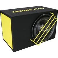Ground Zero GZRB 25SPL 25 cm SPL Bassreflex Gehäusesubwoofer Auto-Subwoofer (500 W, max.: W 25 cm)