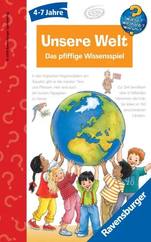Ravensburger 23262 - Wieso? Weshalb? Warum? Unsere Welt - Mitbringspiel