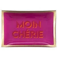 Giftcompany Dekoteller Glasteller Love Plates Moin Chérie (10x14,2cm)