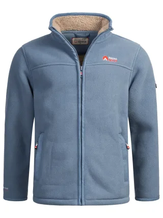 Arctic Seven Herren Fleece Jacke – Blau