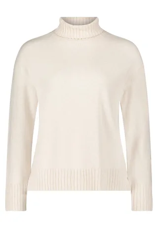 so cosy - Rollkragenpullover beige - Gr. - 48