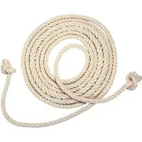 Best Sporting Springseil Springseil aus Baumwolle und Jute I 100% Naturprodukt, 100% Naturprodukt aus Baumwolle und Jute