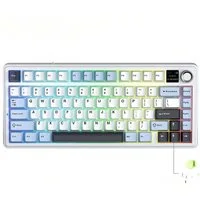nsihing AULA F75 Max Mechanische Gaming Tastatur, RGB, Hot Swap, Kabellos Gaming-Tastatur