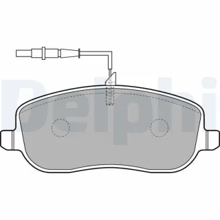 Delphi Bremsbel?ge vorne Citroen Fiat Lancia Peugeot LP1792