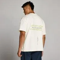 MP Herren Hybrid Built For Performance Grafik-T-Shirt - Vintage-Weiß - M