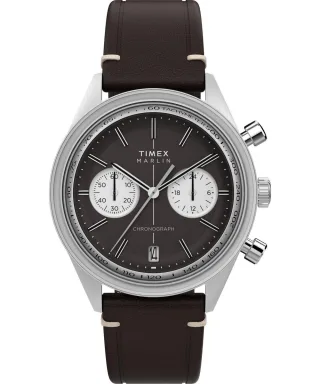 Timex Marlin Jet Braun Herren Armbanduhr TW2Y24700