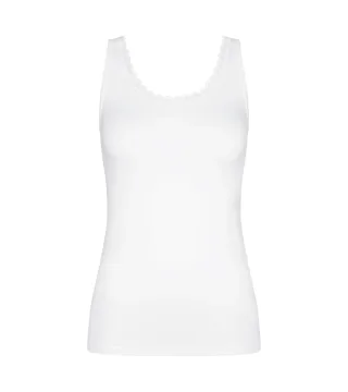 Triumph - Feel Of Cotton Tank Top weiss - Gr. - 40