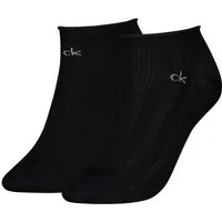 Calvin Klein Sneakersocken CK WOMEN SNEAKER PELERINE (2 Paar) mit kleinem Rollbund, Cotton-Mix, elastisch