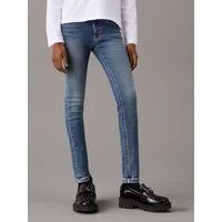 Calvin Klein Jeans Skinny-fit-Jeans Mr Skinny Mid Blue Pws Denim für Kinder bis 16 Jahre und im 5-Pocket-Style