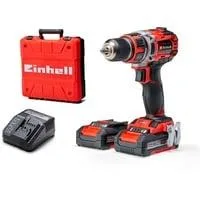 Professional Akku-Bohrschrauber TP-CD 18/50 Li BL, 18Volt rot/schwarz, 2x Li-Ionen Akku 2,0Ah