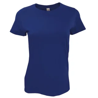 SOLS Womens/Ladies Imperial Heavy Short Sleeve T-Shirt (French Navy)
