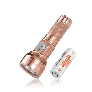 Lumintop GT NANO V3.0 700LM 400M Copper Thrower Flashlight Mini LED Keychain Light With 10280 Lithium Battery USB Type C