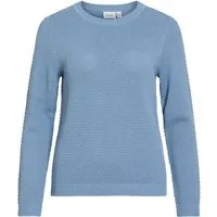Vila Longpullover VIDALO O-NECK L/S KNIT TOP- NOOS