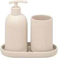 eluno Badaccessoire-Set CERANO 3tlg. Keramik, 3 tlg.