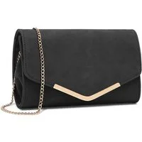 Miss Lulu Abendtasche Clutch Damen Elegant Kettentasche Hochzeit Umhängetasche Handtasche