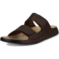 Ecco Cozmo M Pantolette Sommerschuh, Schlappen, Klettschuh mit dezenten Ziernähten