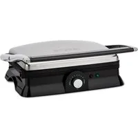 H.Koenig Kontaktgrill GR20 vollständig aufklappbar / stufenlose Temperatureinstellung, 2000 W