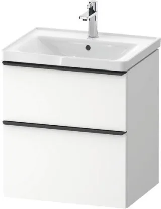 Duravit D-Neo Waschtischunterbau wandhängend Weiß Matt 584x452x625 mm - DE43590BD180000 DE43590BD180000