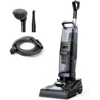lubluelu Teppichreinigungsgerät X3 Professional Teppichreiniger Nasssauger Teppich Reinigungsgerät, 1200 W, beutellos, Dual-Tank, reinigt Flecken auf Teppichboden, Polster, Treppe