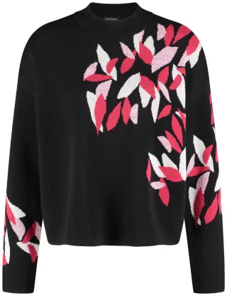 TAIFUN - Pullover schwarz - Gr. - 38