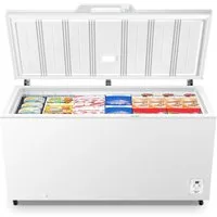 SCHOEPF Gefriertruhe GT500S, 164.6 cm breit, 500 l, LED-Beleuchtung, Türschloss, 500 Liter Nutzinhalt